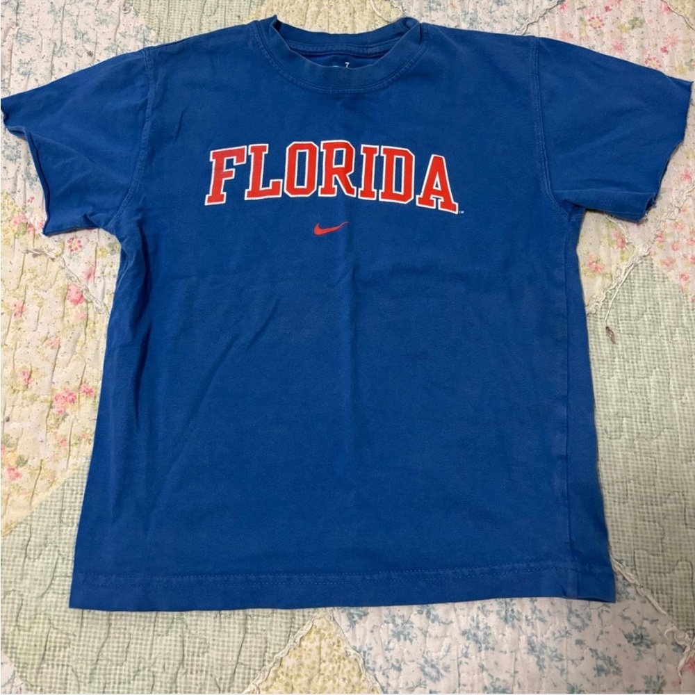 Nike Kids Blue Florida Short Sleeve Tee